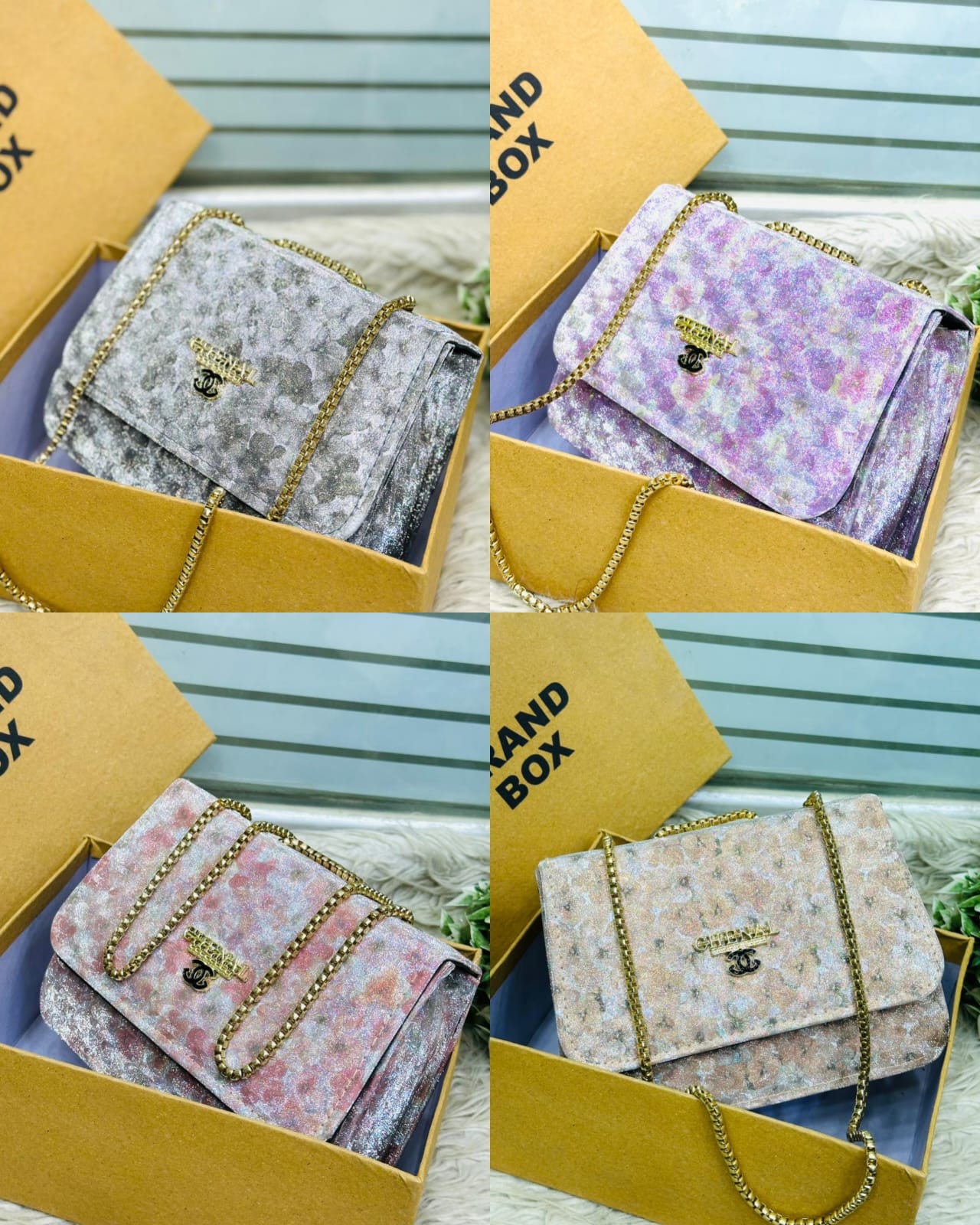 Crossbody Girls Bag – Long Chain