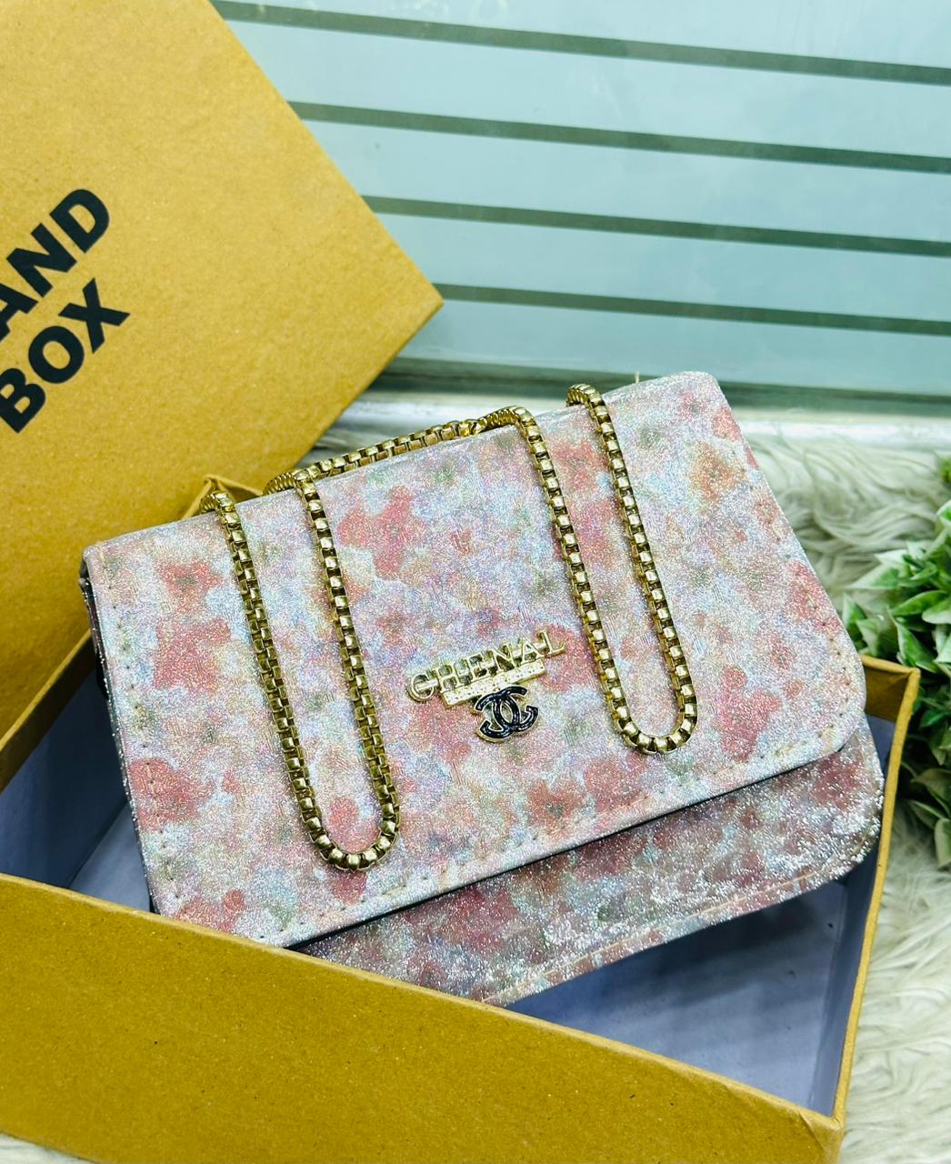 Crossbody Girls Bag – Long Chain