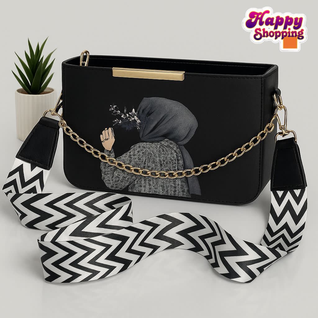 ✨ Luxury Art Printed Shoulder Bag