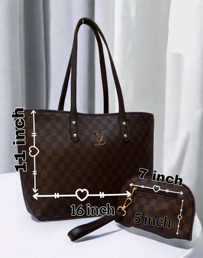 2pcs Premium Quality Shoulder Bag For Girls